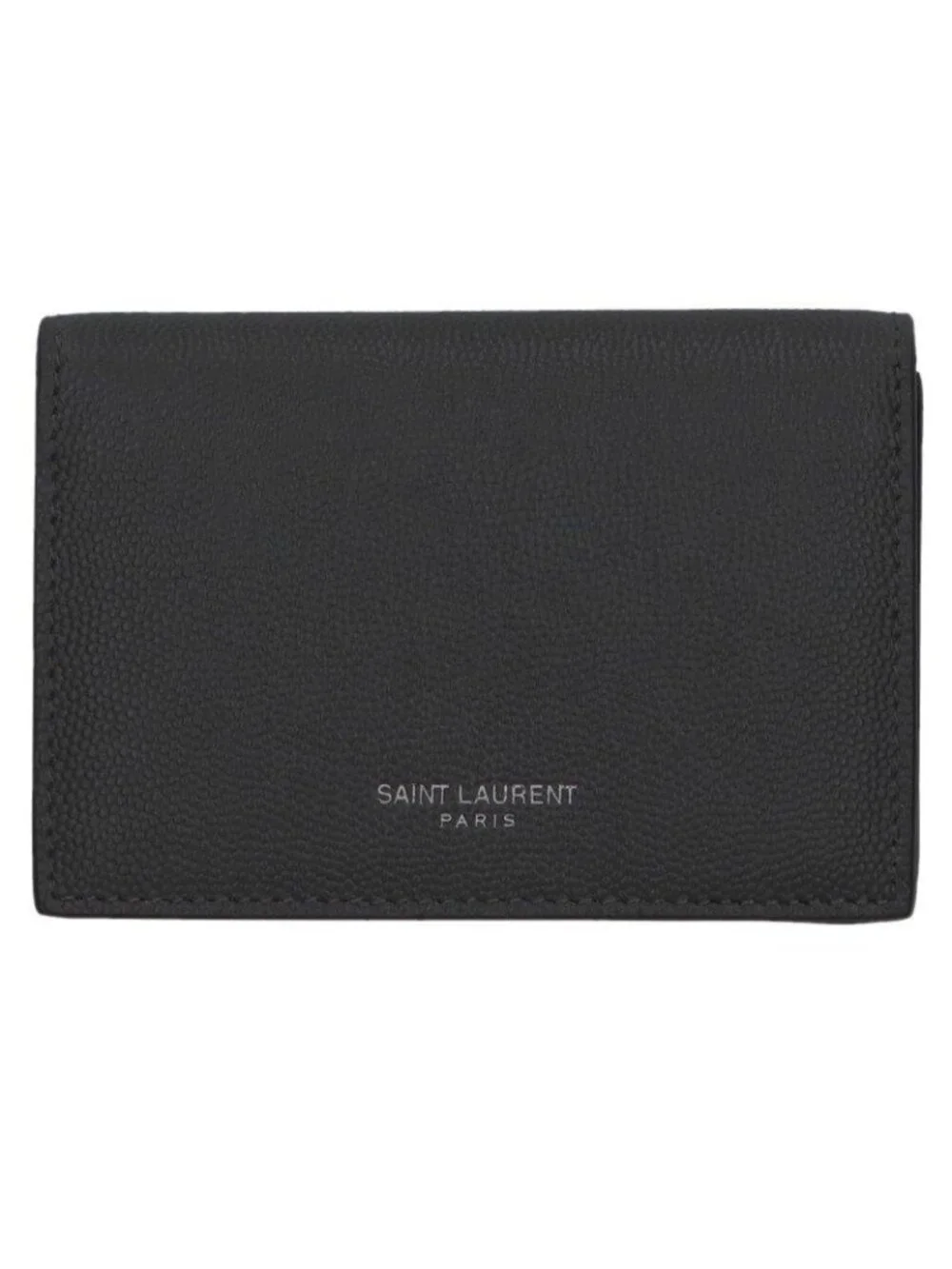Saint Laurent Paris Leather Card Case